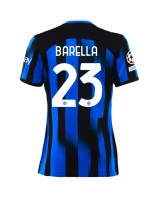 Inter Milan Nicolo Barella #23 Domácí Dres pro Dámské 2023-24 Krátký Rukáv